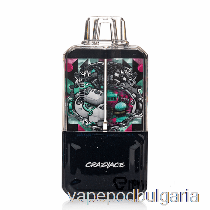 Vape Течности Crazyace B15000 еднократна свежа мента